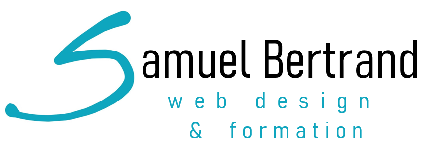 Logo Samuel Bertrand web design & formation à Gentilly